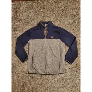 LL Bean Boy's Pullover Sweater Fleece Large 14-16